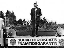 Olof Palme i Almedalen